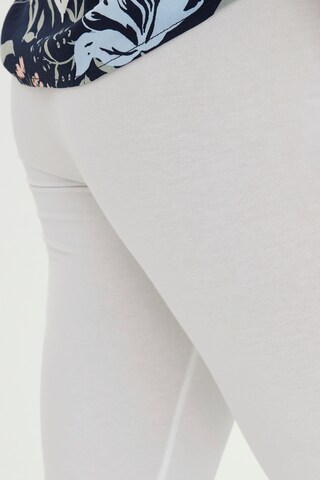 Fransa - Slimfit Leggings 'KOKOS' en blanco