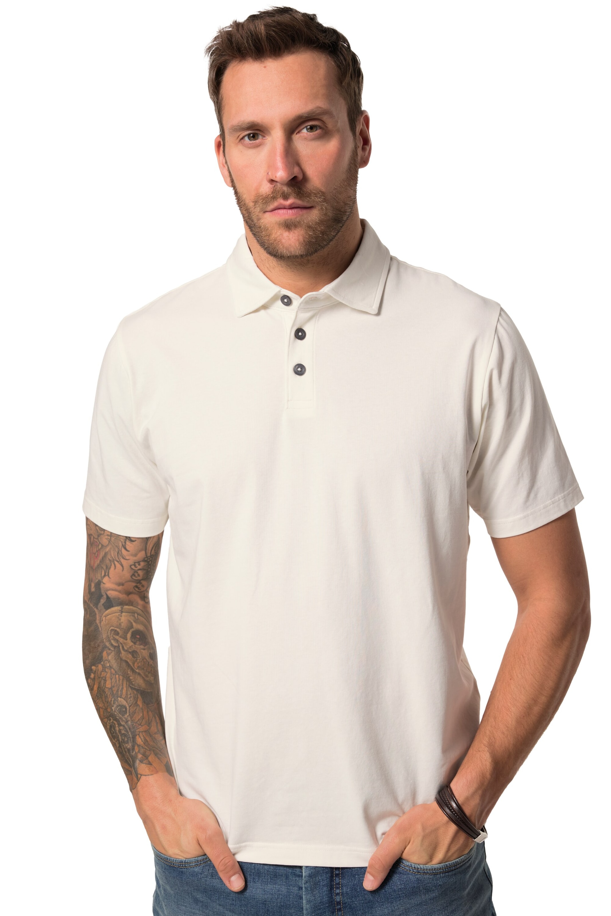 JP1880 Shirt in White: front