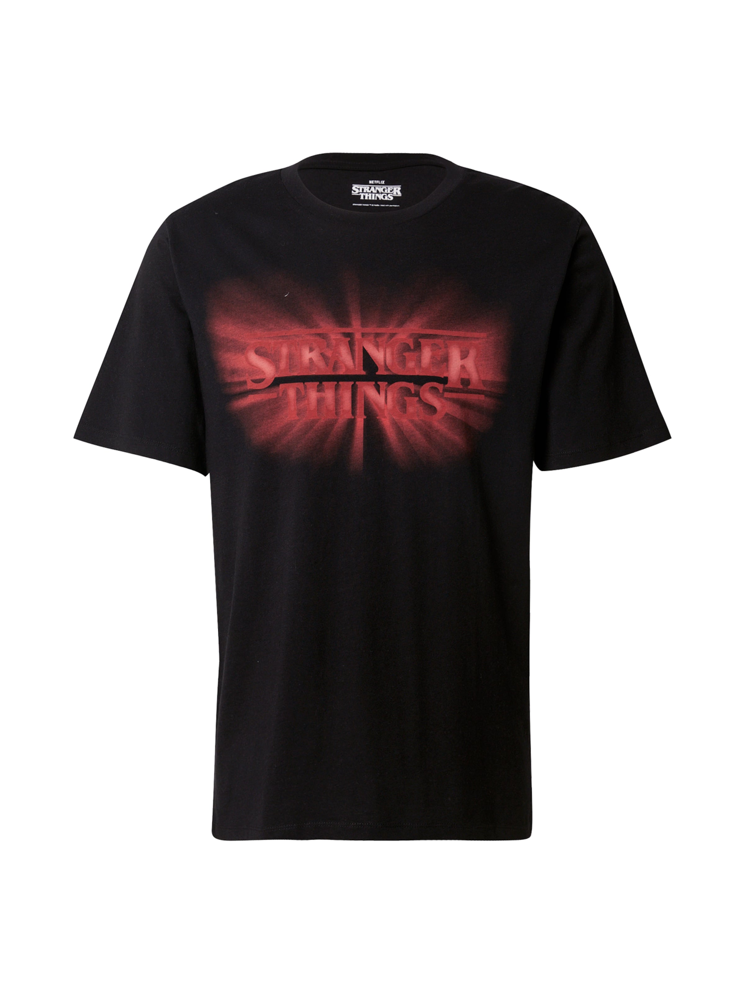 JACK & JONES Tričko 'JORStranger' – černá: přední strana