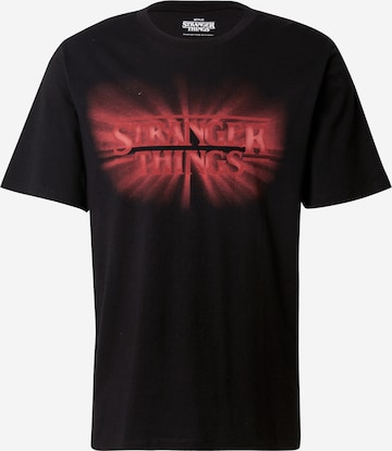 T-Shirt 'JORStranger' JACK & JONES en noir : devant