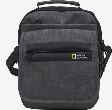 National Geographic Crossbody Bag 'Stream' in Grey: front