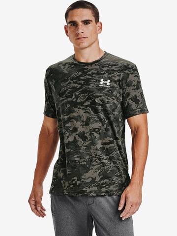 Tricou funcțional de la UNDER ARMOUR pe verde: față