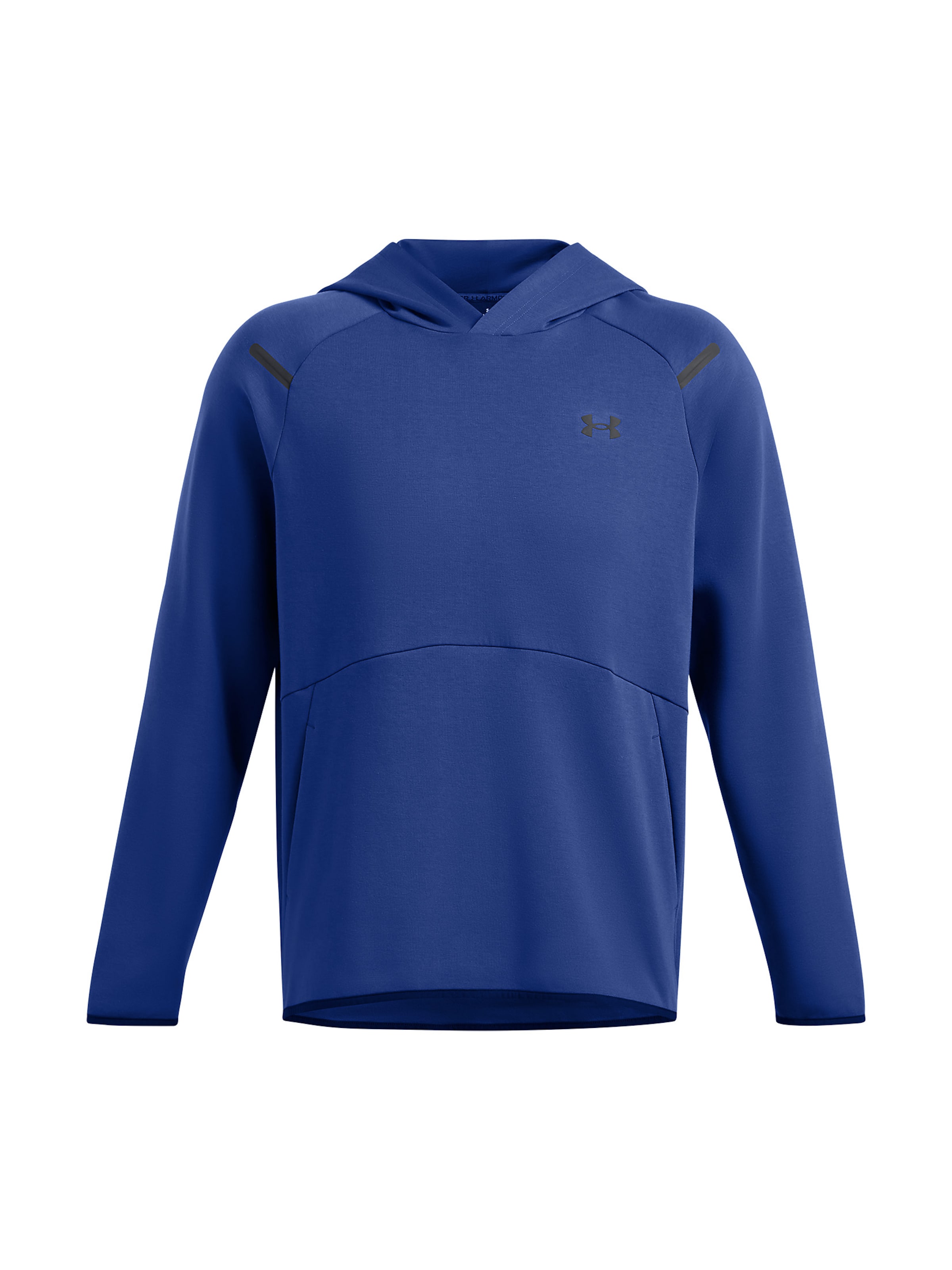 UNDER ARMOUR Sportsweatshirt 'Unstoppable' in Blauw: voorkant