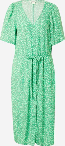 Monki - Vestidos camiseiros em verde: frente