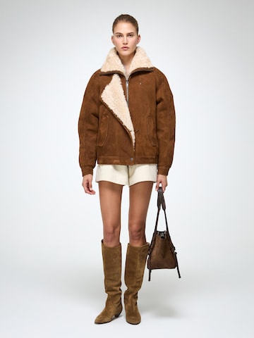 V S P Winterjacke 'Sandie' in Braun