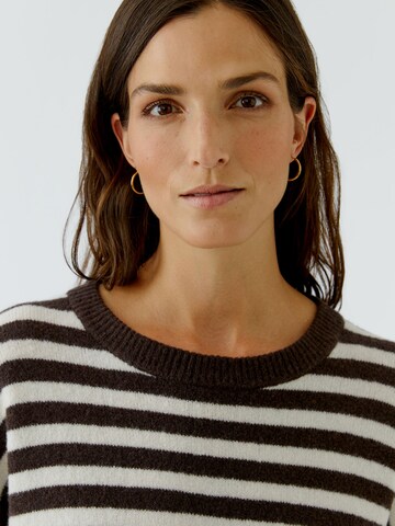 OUI Pullover in Braun