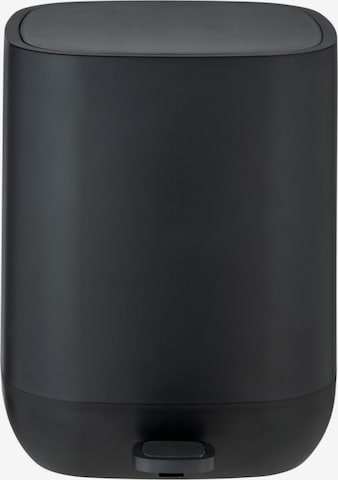 Wenko Kosmetikeimer 'Davos' 6,5l in Schwarz: Vorderseite