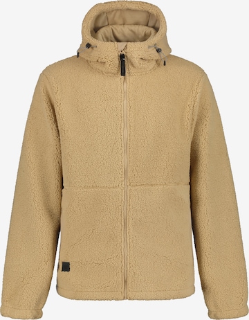 ICEPEAK Fleece Jacket 'Ardese' in Beige: front