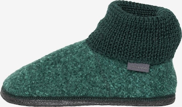 Gottstein Huisschoenen 'Venture' in Groen: voorkant