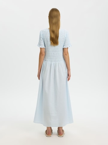 SELECTED FEMME Jurk 'SLFHannah' in Blauw