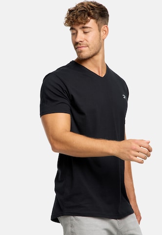 INDICODE JEANS Shirt 'Clever' in Zwart