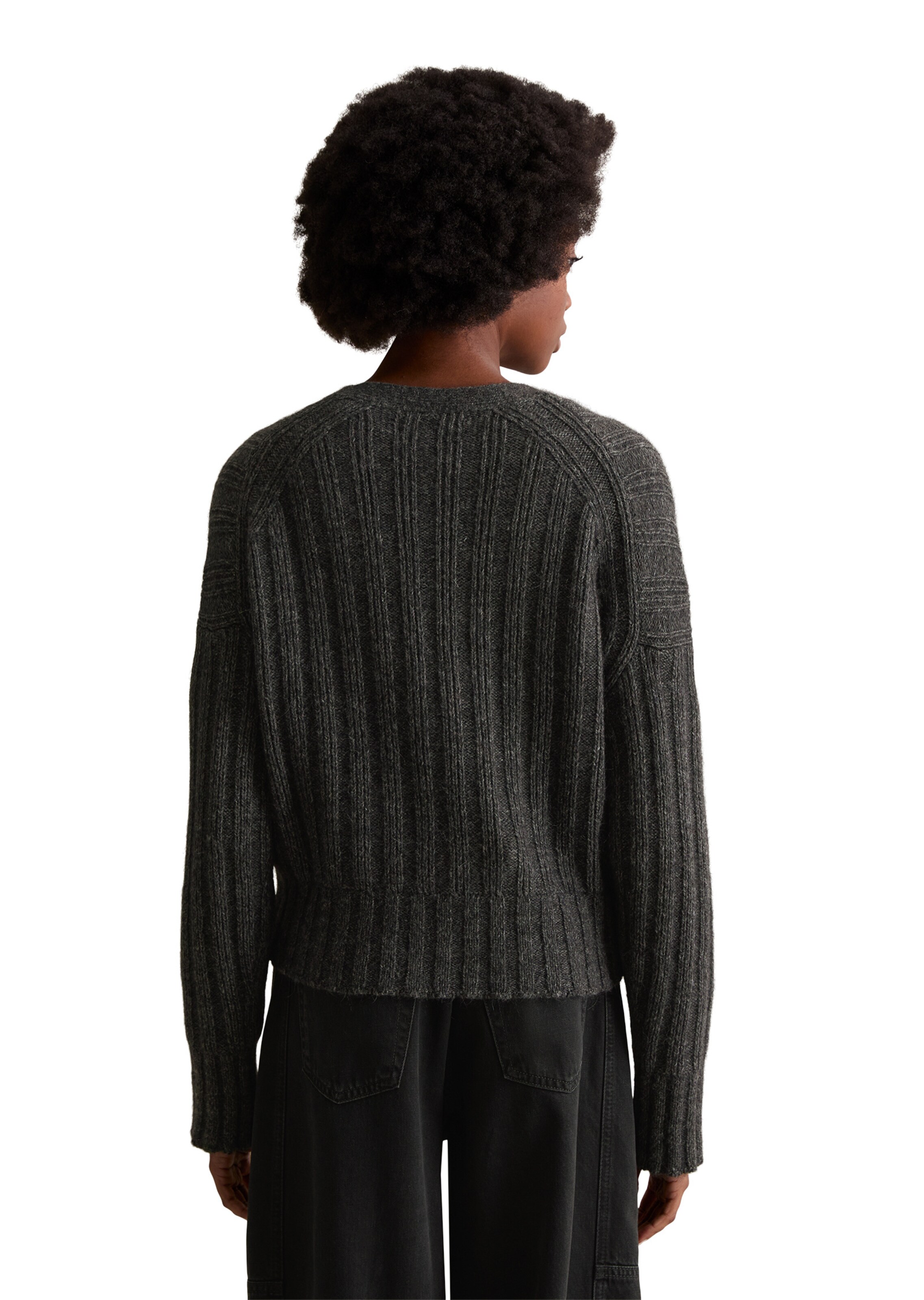 Marc O'Polo DENIM Strickjacke in Grau