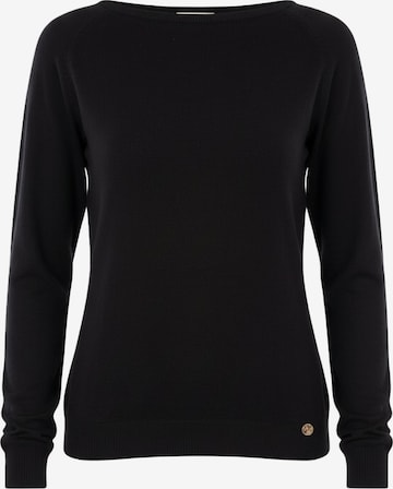 Pull-over 'Donna' Yes Zee en noir : devant
