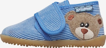 NATURINO Slipper 'CARILLON' in Blue: front