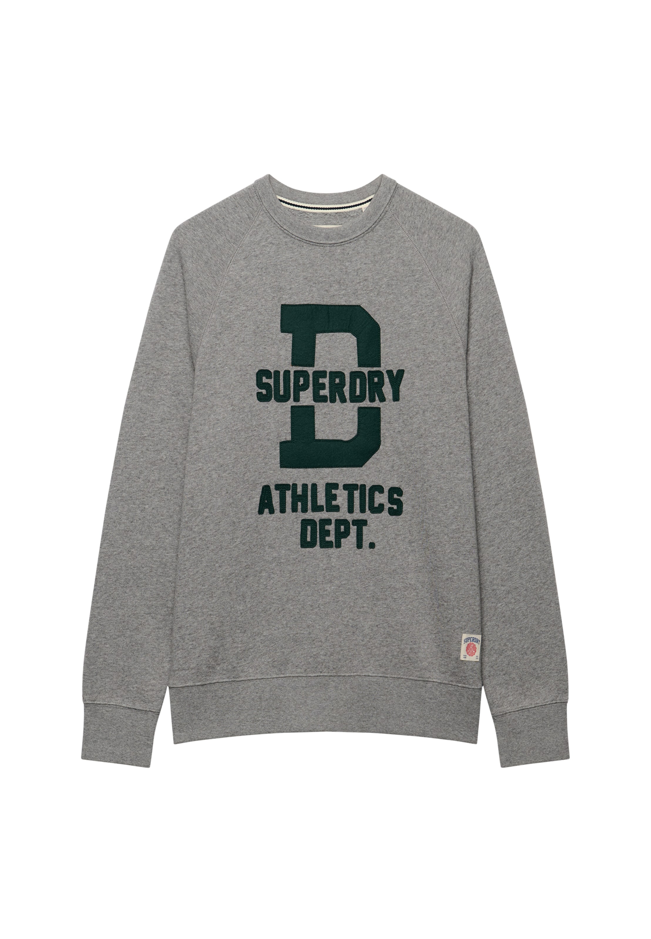 Sweat-shirt 'Athletic' Superdry & Co en gris : devant