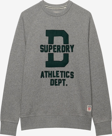 Sweat-shirt 'Athletic' Superdry & Co en gris : devant