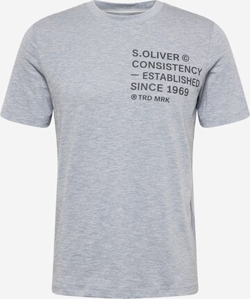 s.Oliver Shirt in Grey: front