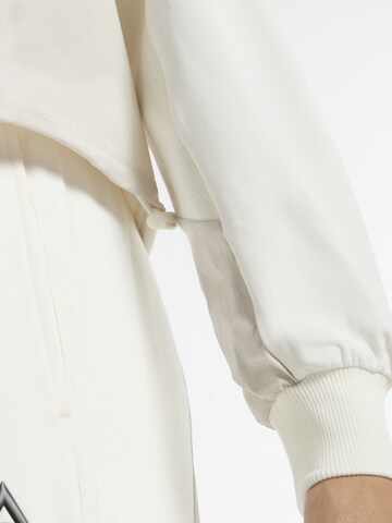 Giacca di felpa 'Oversized Track Jacket' di A-Game in beige