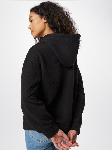 QS Sweatshirt in Schwarz