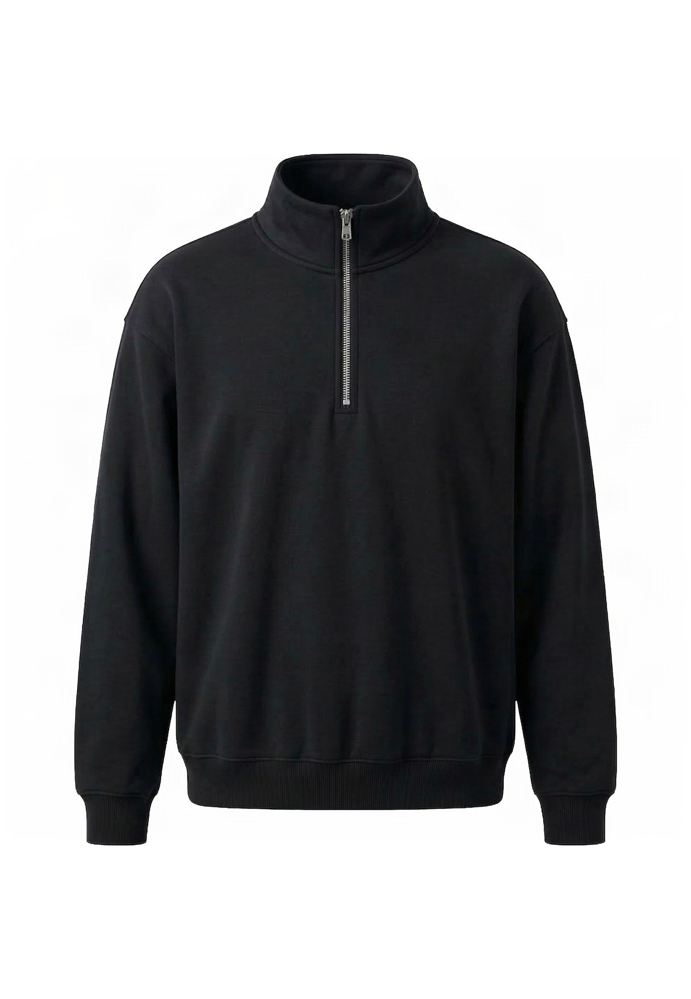 Urban Classics Sweatshirt in Schwarz: Vorderseite