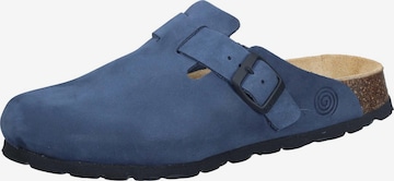 DR. BRINKMANN Clogs 'Nerpio' in Blau: Vorderseite