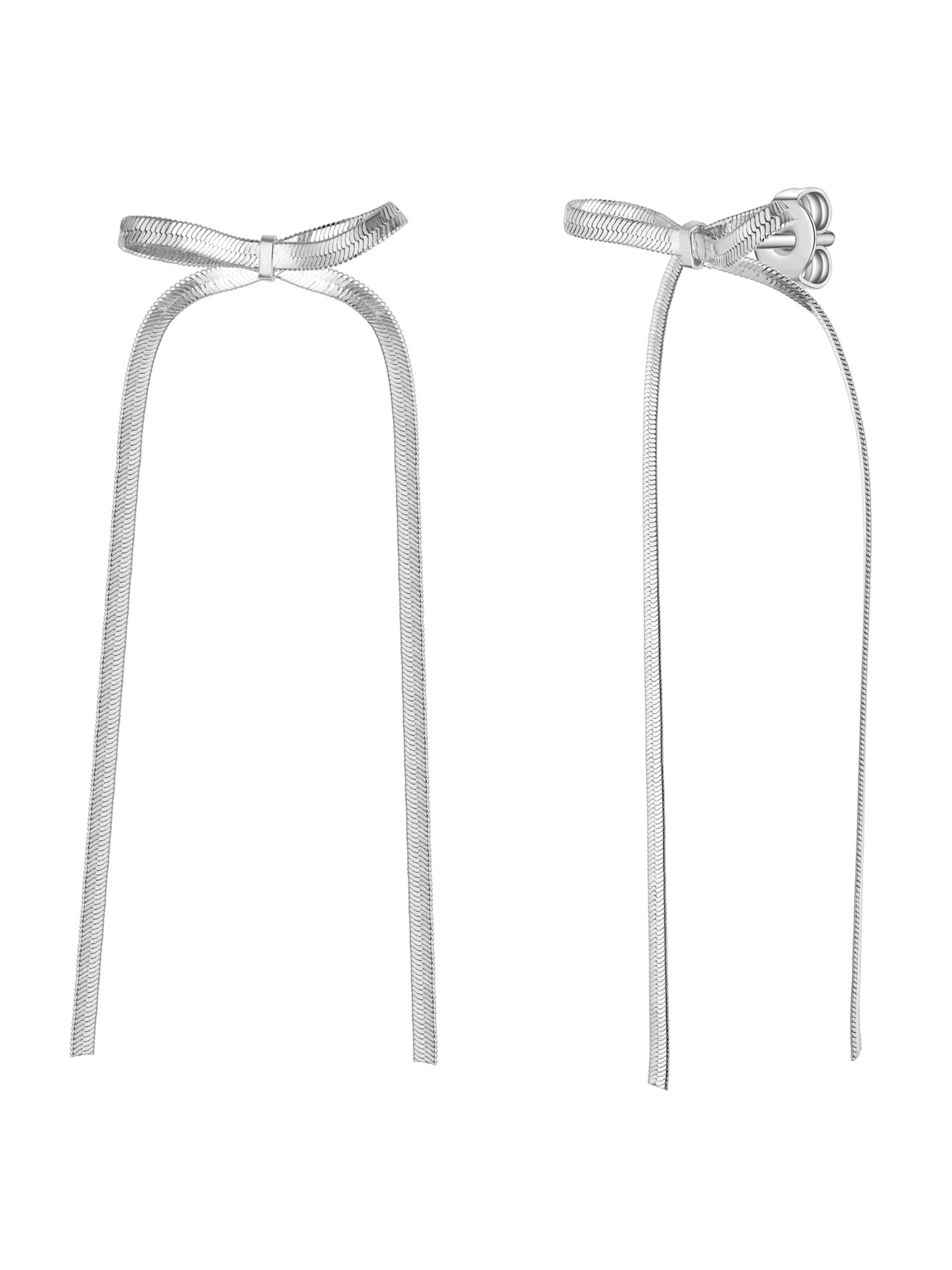 Yokoamii Ohrringe in Silber: Vorderseite