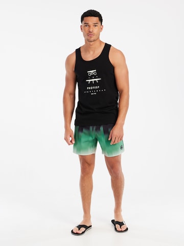 PROTEST Shirt 'PRTPacu' in Schwarz: Vorderseite