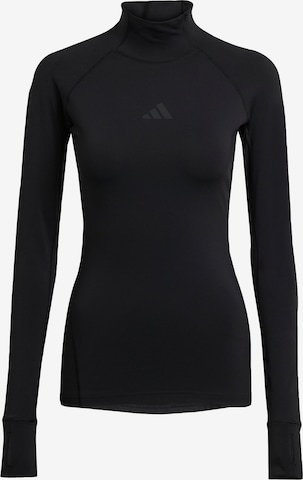 Maglia funzionale 'Techfit COLD.RDY Long-Sleeve' di ADIDAS PERFORMANCE in nero: frontale