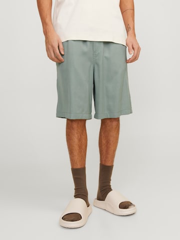 JACK & JONES - Loosefit Calças 'KARL AARON' em verde: frente