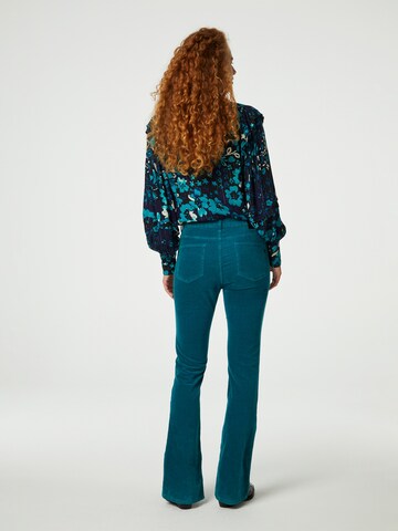 Bootcut Pantalon 'Pleuni' Fabienne Chapot en bleu