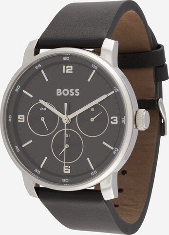 BOSS Analoog horloge 'CONTENDER' in Zwart: voorkant