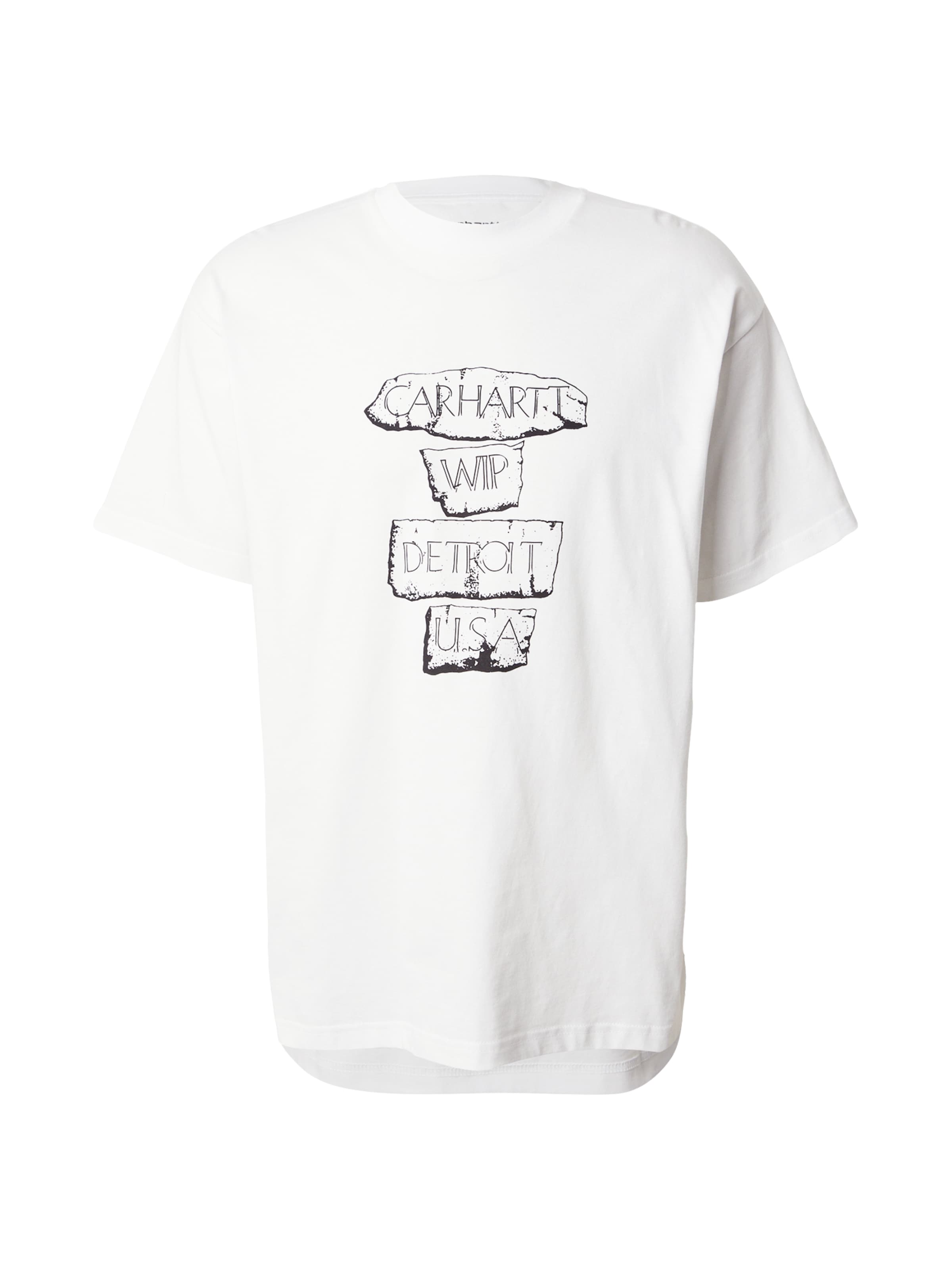 Carhartt WIP T-shirt 'Masterpiece' i vit: framsida