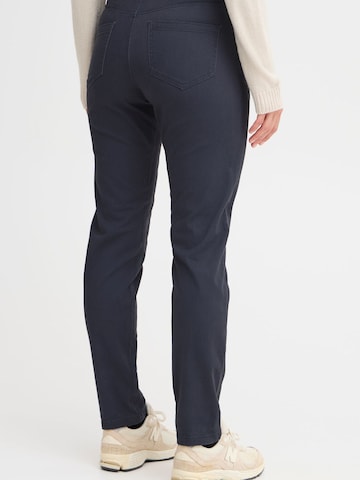 Oxmo Slimfit Hose 'Pisla' in Blau