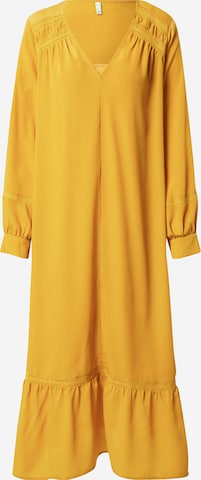 PULZ Jeans Shirt Dress 'DEE' in Yellow: front