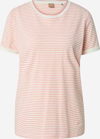 T-shirt 'Emasa' BOSS en orange : devant