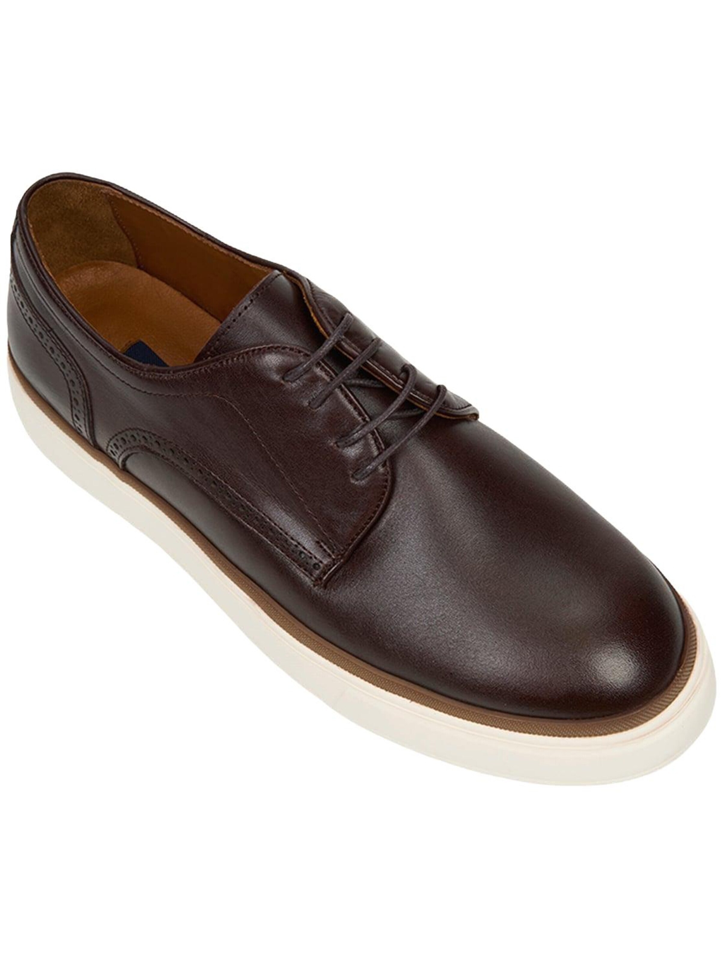 Chaussure à lacets 'Spitze' Desa en marron