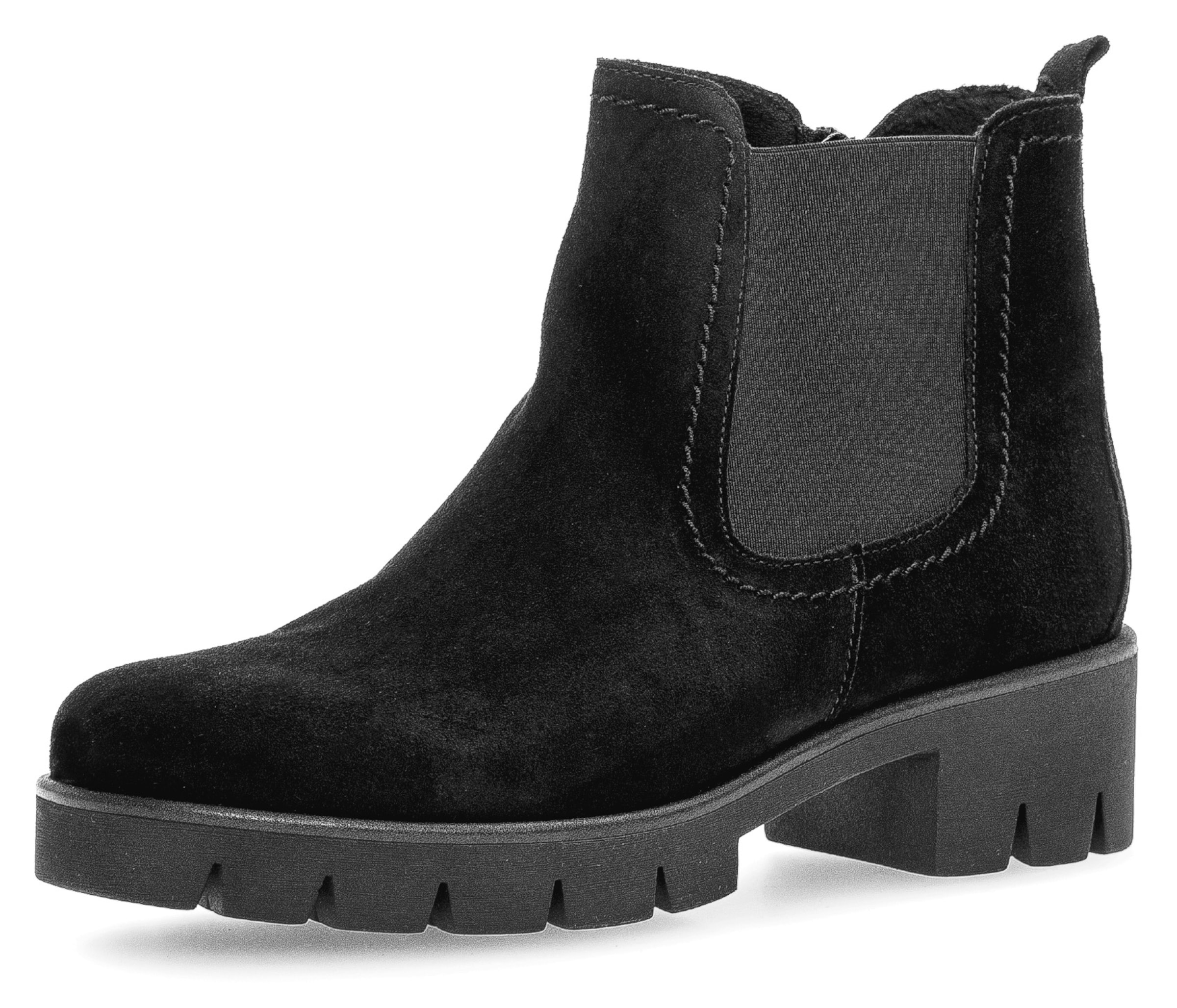 GABOR Chelsea boots in Black: front