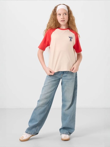 Tommy Life Shirt 'TOMMY Unisex Jugend-T-Shirt Aus Baumwoll-Elasthan' in Mixed colours: front