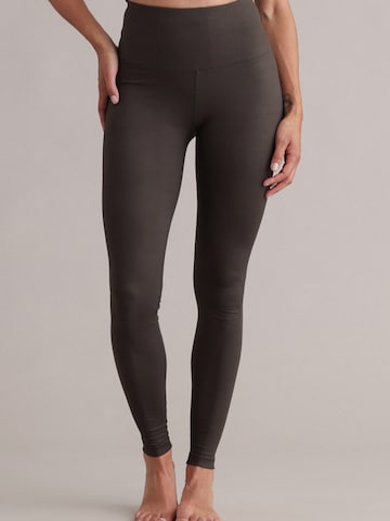 Skinny Leggings 'Always Dressed' Hey Honey en vert