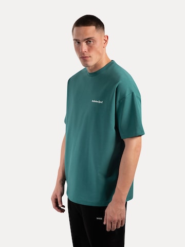 Smilodox T-Shirt Oversize Backprint Tamio in Grün
