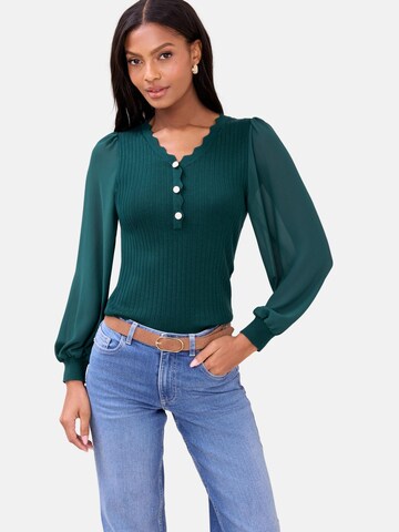 Lipsy Sweater in Blue: front