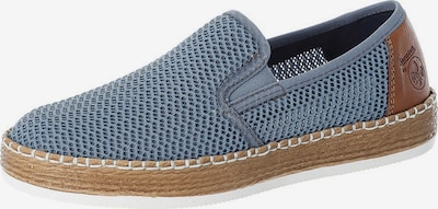 RIEKER Espadrilles in Smoke blue / Brown, Item view