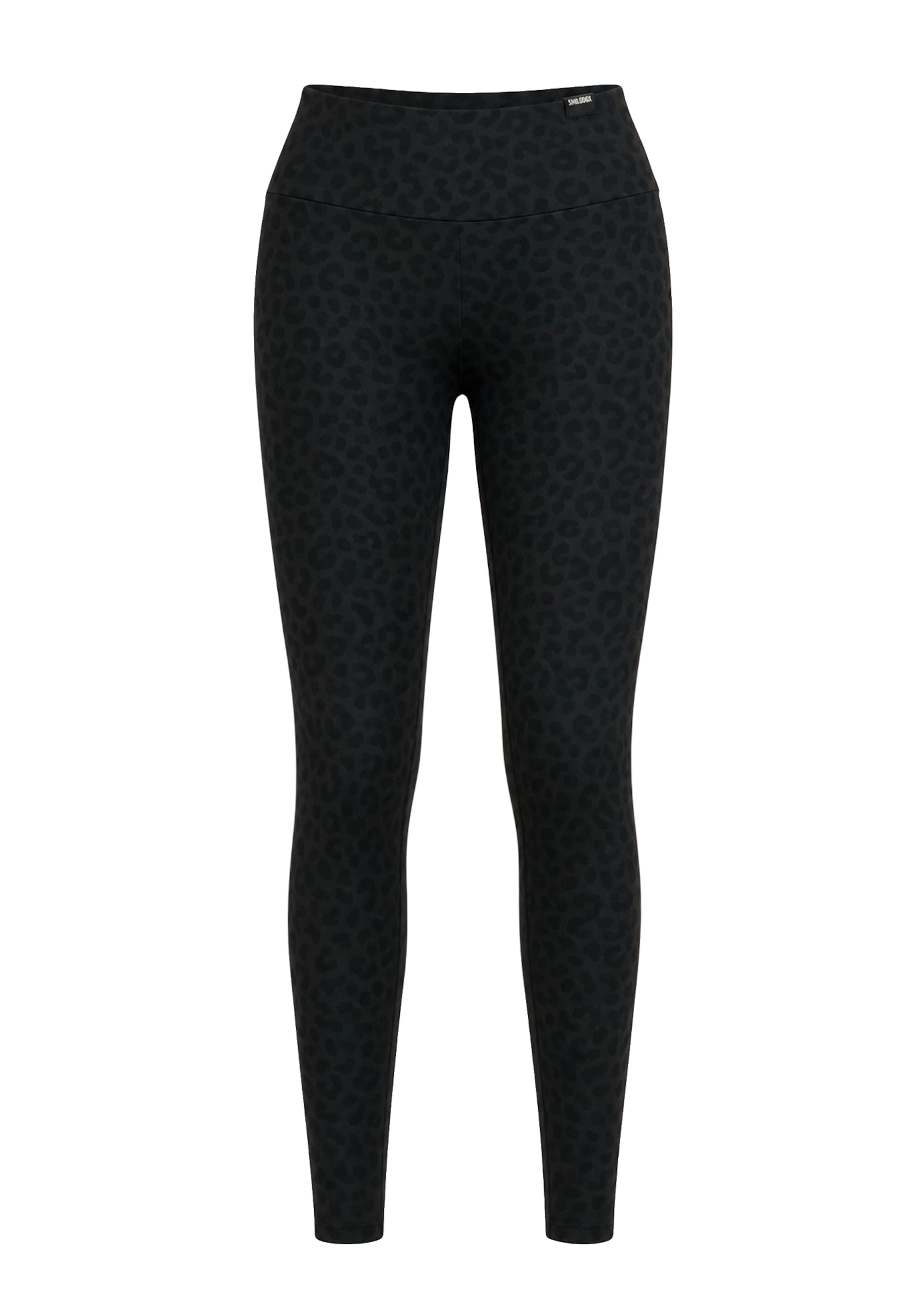 Leggings ' Velvara ' Smilodox en noir : devant
