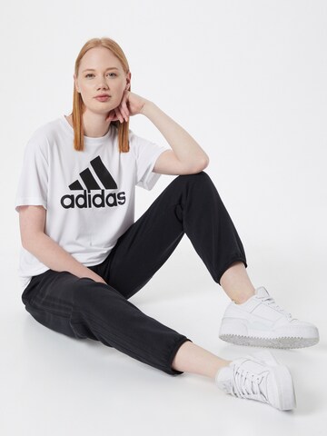 T-shirt fonctionnel 'Truestrength ' ADIDAS SPORTSWEAR en blanc