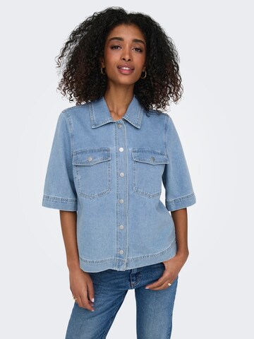 ONLY Blouse 'ONLBelle' in Blue: front