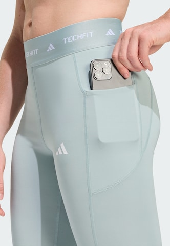 ADIDAS PERFORMANCE Skinny Leggings 'TECHFIT' in Green