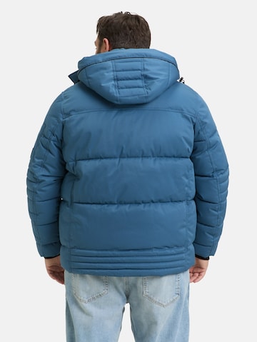 TOM TAILOR Men + Winter jacket in Blue