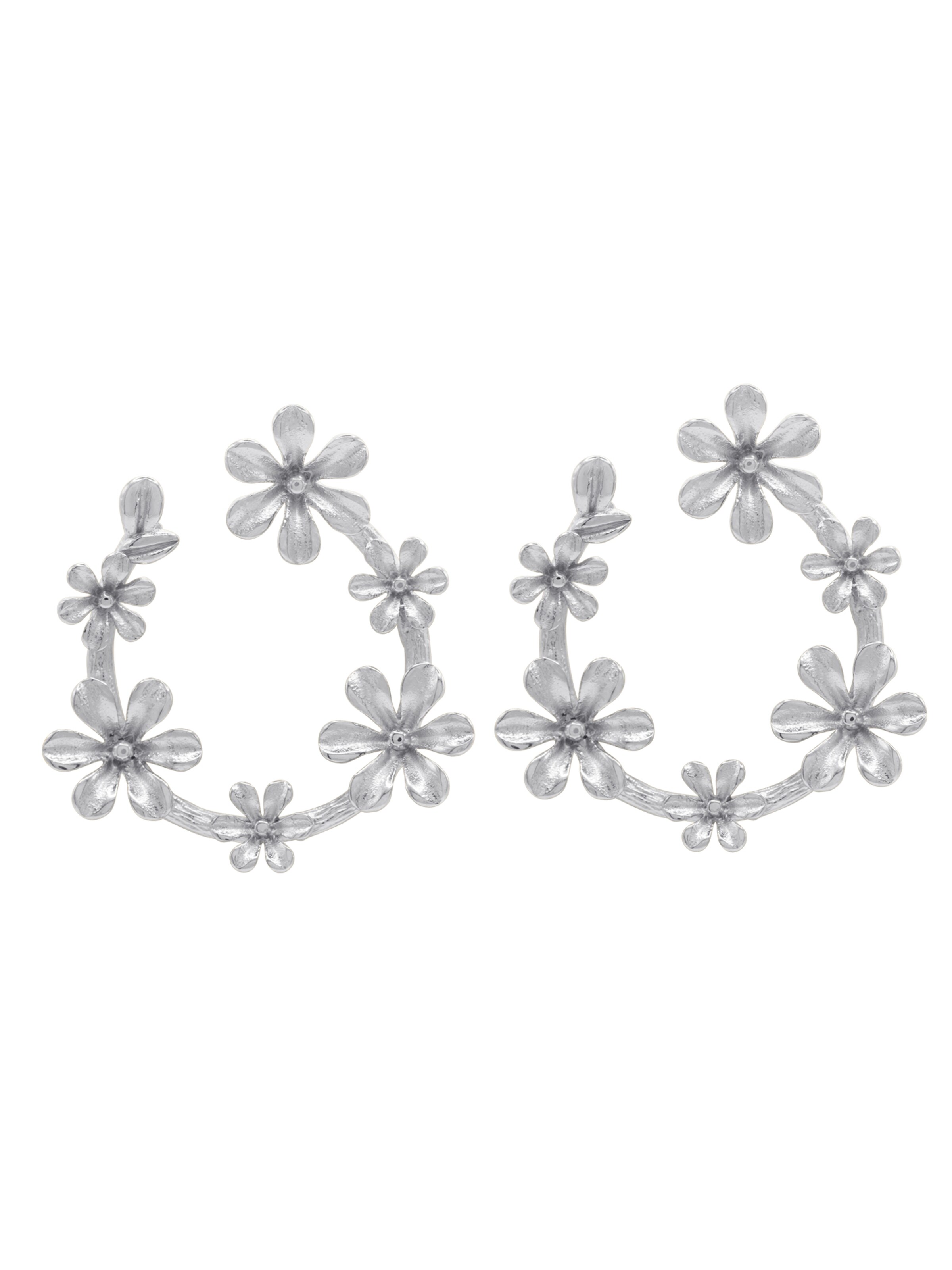 Heideman Ohrringe 'Fiaara' in Silber: Vorderseite