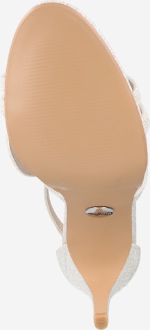 BUFFALO Sandały z rzemykami 'Yvonne' w kolorze biały