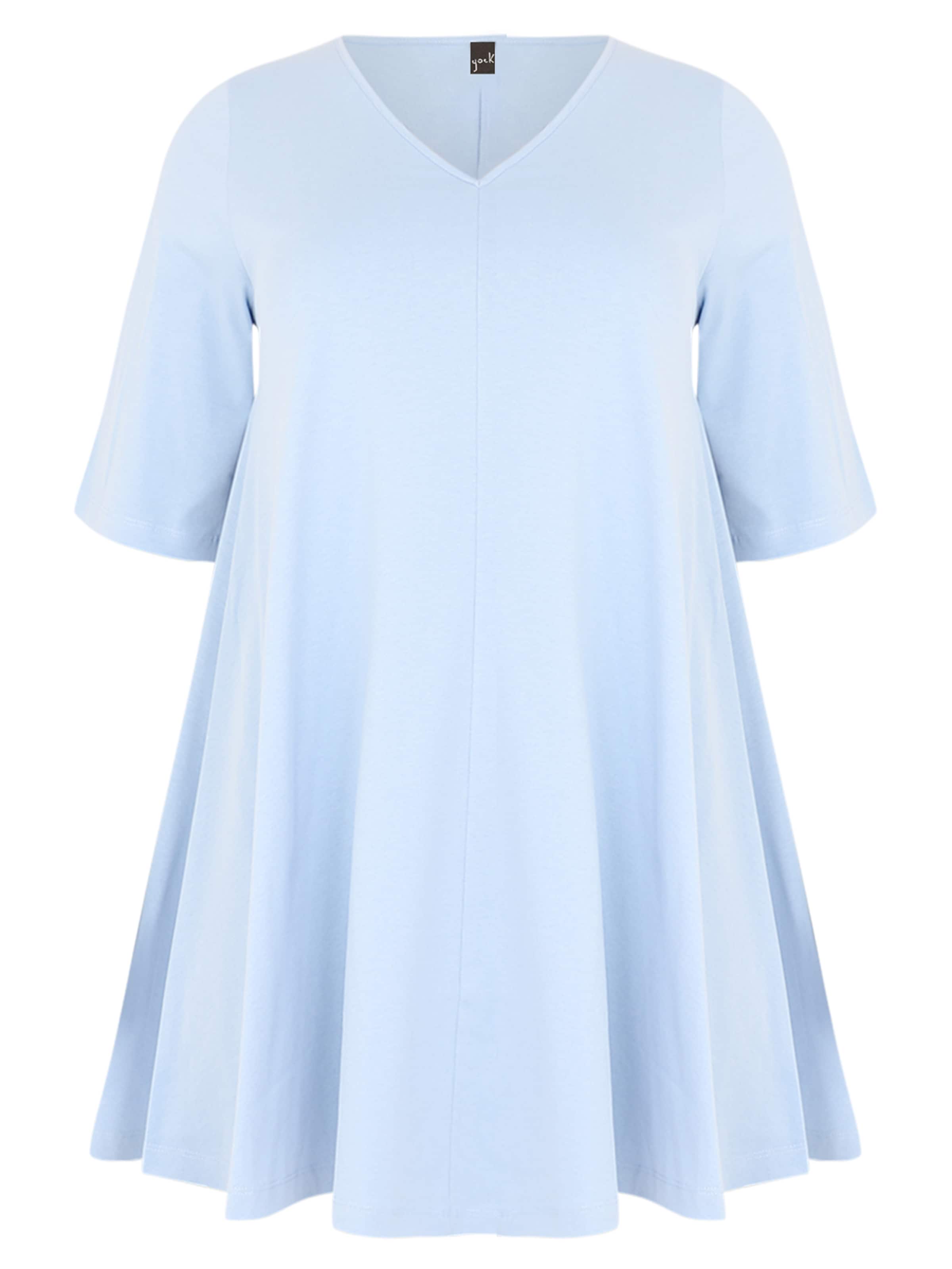 YOEK Tuniek in Blauw: voorkant